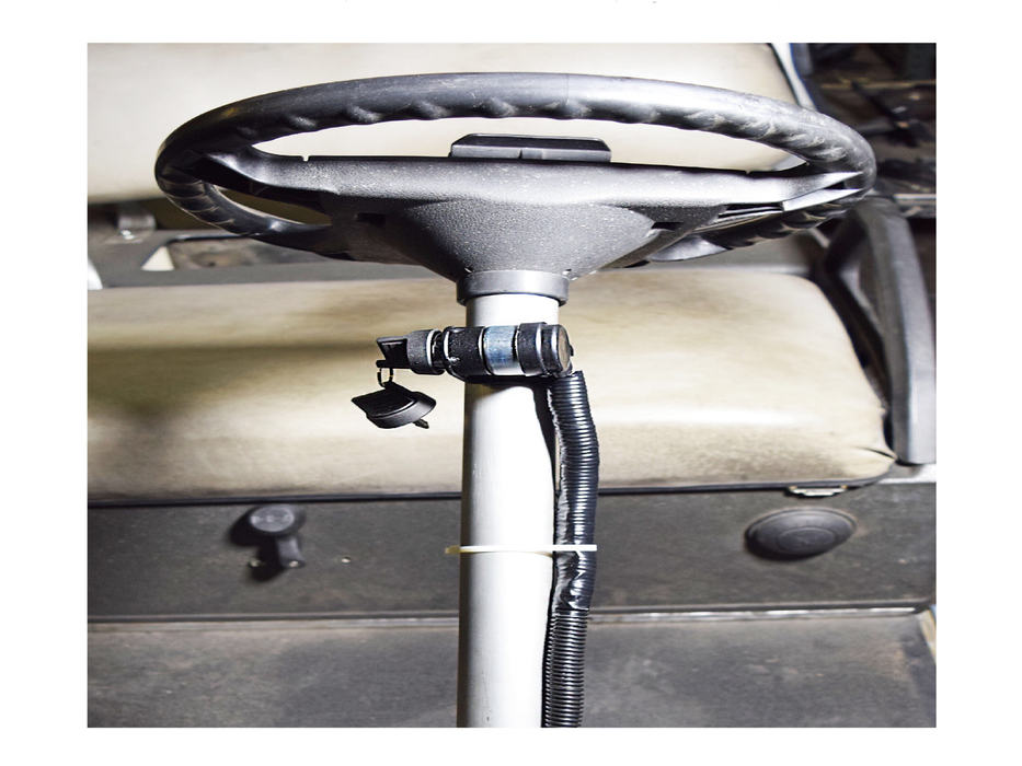 14ft Wiring Harness w/Keyswitch & Mount for HF Predator (Limo Carts)