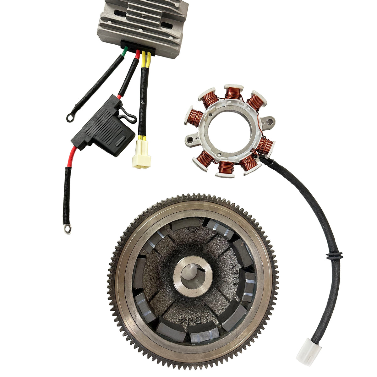 26Amp Charging System for GX390 & Predator 420cc 13hp — Vegas Carts ...