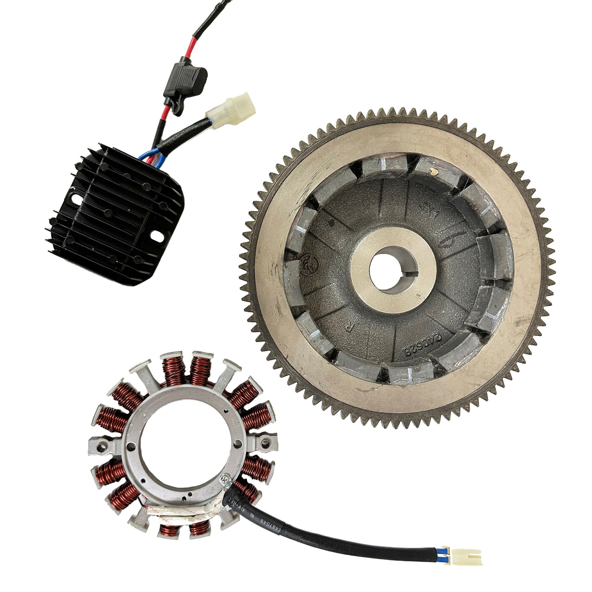 26Amp Charging System for HF Predator 670cc 22hp — Vegas Carts ...