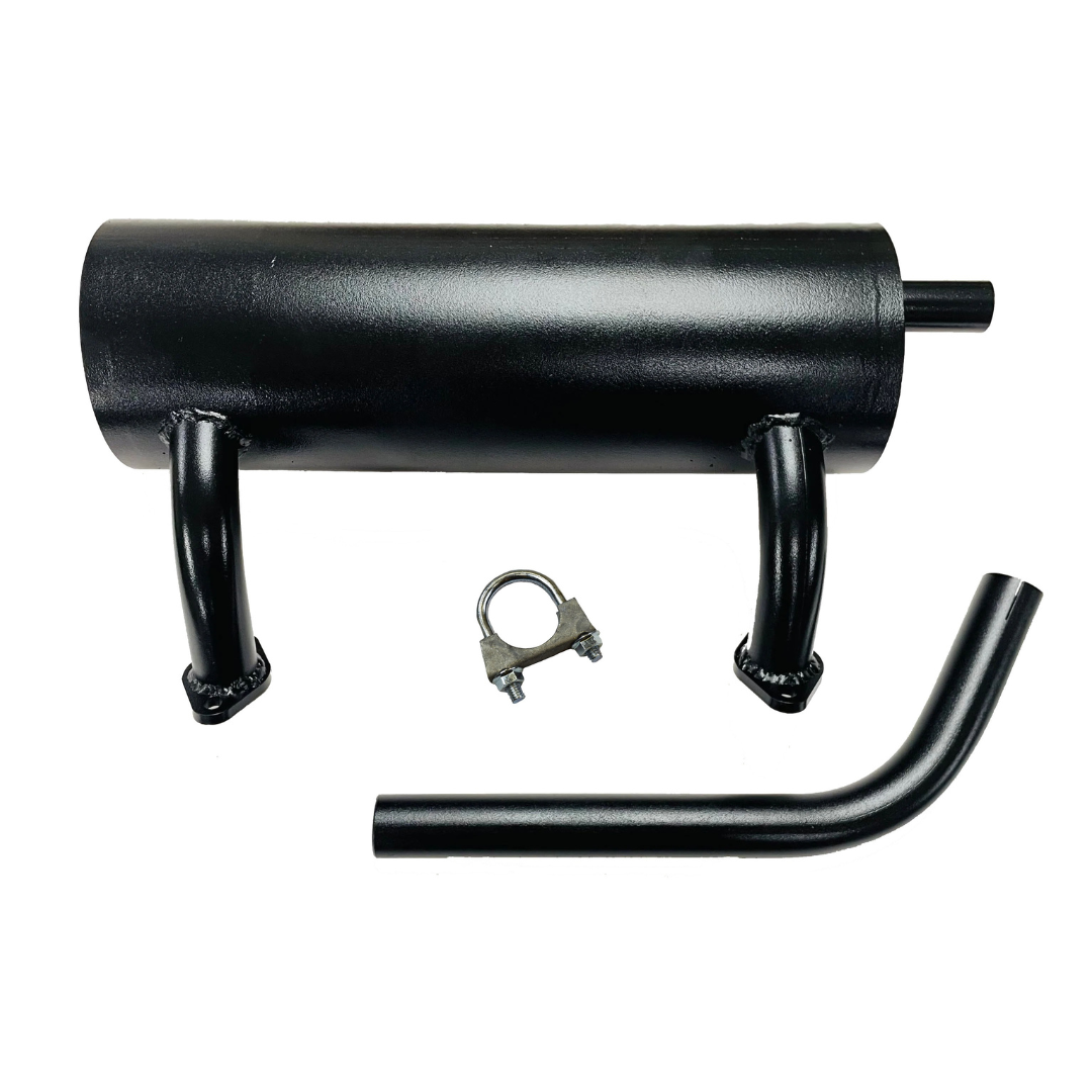 Reversed Exhaust Muffler for Predator 22hp (670cc) VTwin — Vegas Carts & Performance